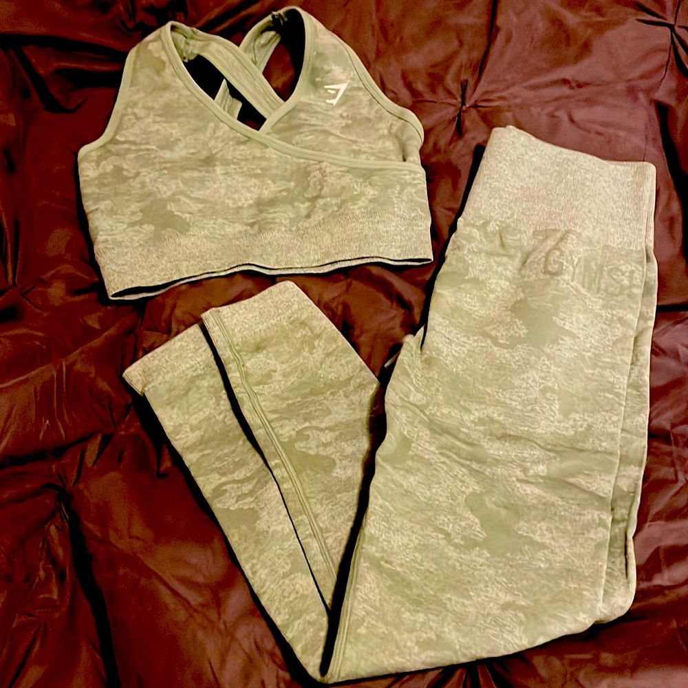 Gymshark Camo Matching Outfit